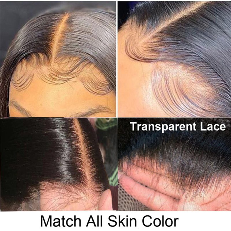 Virgin Hair Deep Wave 13x4 13x6 Transparent Lace Frontal - 图片 2